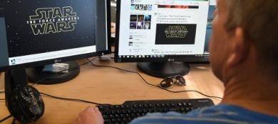 'Chewie, we're home': 'Star Wars' trailer delights fans