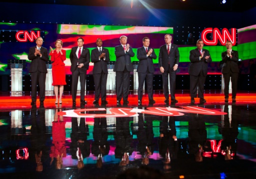 Republicans debate how to defeat jihadists, rivals hit Trump