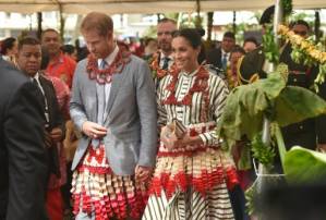 Harry and Meghan step out in matching skirts in Tonga.jpg Harry and Meghan step out in matching skirts in Tonga.jpg