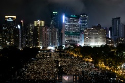 Hong Kong police arrest Tiananmen vigil organisers