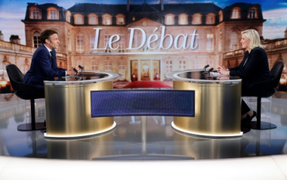 Le Pen, Macron in bitter clash.jpg Le Pen, Macron in bitter clash.jpg