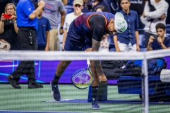 Kyrgios fined $14,000 for US Open racquet meltdown.jpg Kyrgios fined $14,000 for US Open racquet meltdown.jpg