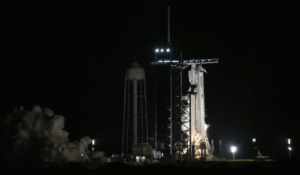 SpaceX Dragon crew to blast off for ISS.jpg SpaceX Dragon crew to blast off for ISS.jpg