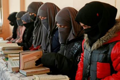 Banned from school, Afghan girls turn to madrassas.jpg Banned from school, Afghan girls turn to madrassas.jpg