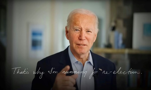 Biden, 80, announces 2024 re-election bid