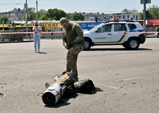 Russia fires missiles on Kyiv in rare daytime attack