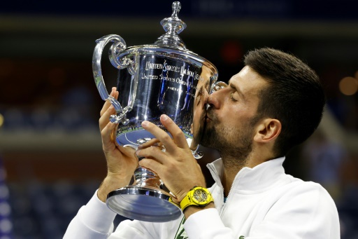 Djokovic downs Medvedev at US Open to win record-tying 24th Slam