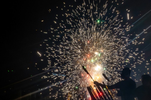 Macau's firecracker free-for-all sparks joy for New Year celebrants