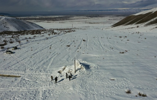 Artificial glaciers stave off drought in Kyrgyzstan