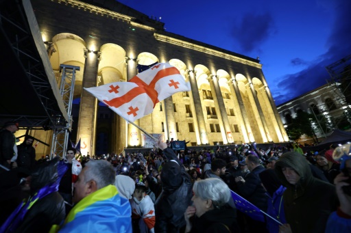 Thousands rally in Georgia after parliament passes 'foreign influence' law