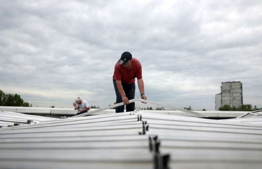 Ukraine rushes for solar panels as Russia hits its power grid