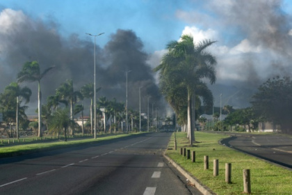 New Caledonia tourists trapped by riots.jpg