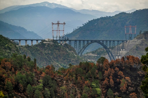 India's strategic railway bridge closes the gap to Kashmir