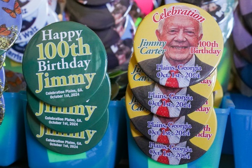 Former US president Jimmy Carter turns 100