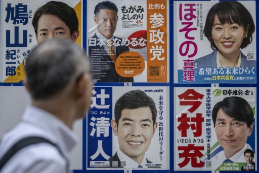 Record number of women run for Japan general election