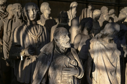 But decades of harsh weather, pollution and the bombings of the Second World War have taken their toll on the Duomo's statues