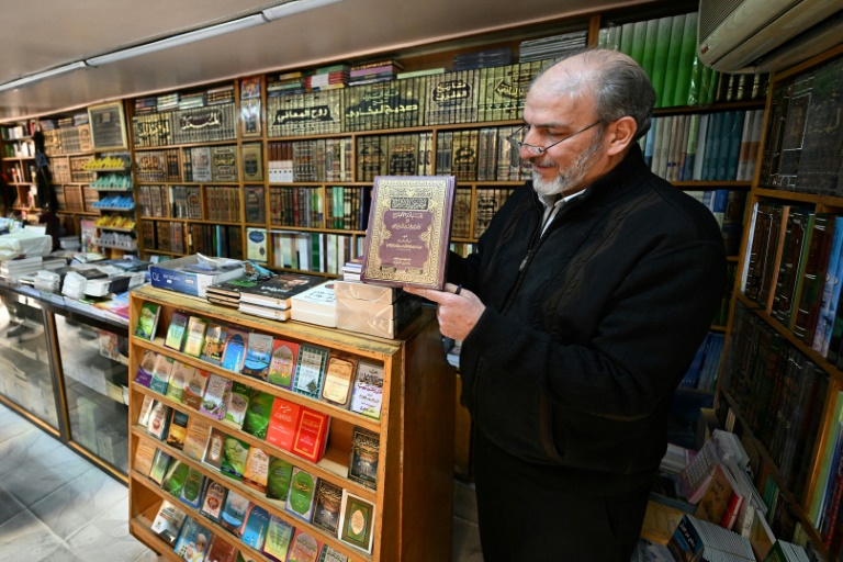 Books banned under Assad now on sale at Damascus shops