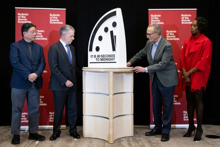 Doomsday clock ticks one second, closest ever to midnight