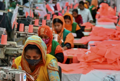 Bangladesh's clothing manufacturing industry was crippled by a revolution that toppled the government last year