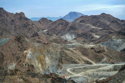 Afghanistan's rocky landscape contains underground minerals estimated to be worth a trillion dollars