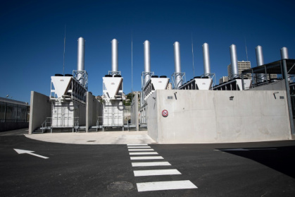 The Digital Realty data centre at the port of Marseille, southern France