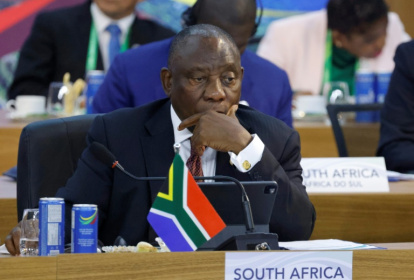 South Africa took over the G20 presidency last year