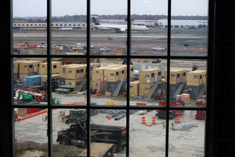 'Organized chaos': $19bn airport megaproject takes shape in cramped NY