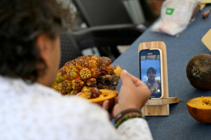 Gian Paolo Daguer is nicknamed Colombia's 'Lord of the Fruit' for his efforts to protect natural delicacies such as the lucuma from disappearing Gian Paolo Daguer is nicknamed Colombia's 'Lord of the Fruit' for his efforts to protect natural delicacies such as the lucuma from disappearing