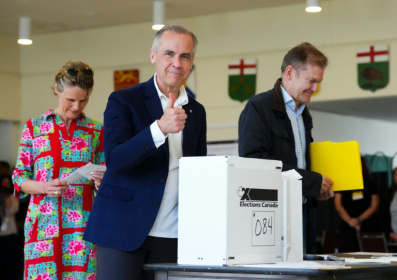 Canadian Prime Minister and Liberal leader Mark Carney has led a resurgence of his party's popularity in opinion polls - Sean KILPATRICK Canadian Prime Minister and Liberal leader Mark Carney has led a resurgence of his party's popularity in opinion polls - Sean KILPATRICK