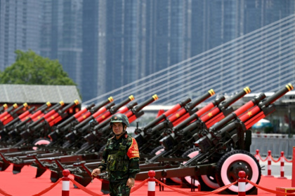 Celebrations come half a century after tanks of communist North Vietnam crashed through the gates of Saigon's presidential palace - Nhac NGUYEN Celebrations come half a century after tanks of communist North Vietnam crashed through the gates of Saigon's presidential palace - Nhac NGUYEN