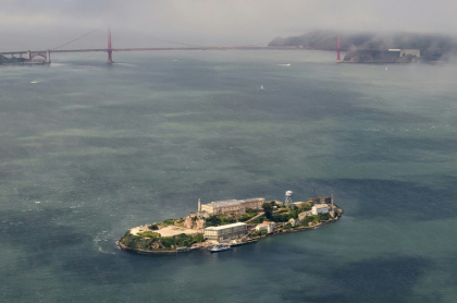 Alcatraz prison closed in 1963 due to high operating costs - JOSH EDELSON (AFP) Alcatraz prison closed in 1963 due to high operating costs - JOSH EDELSON (AFP)
