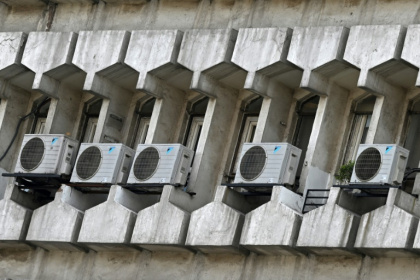 A record 14 million AC units were sold in India last year, with a ninefold increase in residential ownership forecast by mid-century - Sajjad HUSSAIN (AFP) A record 14 million AC units were sold in India last year, with a ninefold increase in residential ownership forecast by mid-century - Sajjad HUSSAIN (AFP)