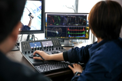 Colorist Liang Yu Fang works on post-production of the Taiwanese television series "Zero Day" - I-HWA CHENG (AFP) Colorist Liang Yu Fang works on post-production of the Taiwanese television series "Zero Day" - I-HWA CHENG (AFP)