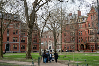 Harvard University is in a pitched battle with President Donald Trump who is seeking to defund the storied institution and force it to submit to political oversight - Joseph Prezioso (AFP)
