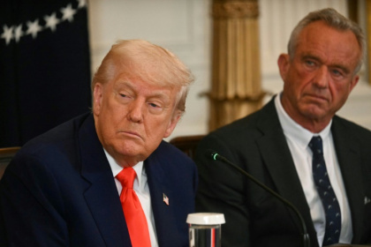 US President Donald Trump (L) and Health Secretary Robert F. Kennedy Jr. at the release of the MAHA report at the White House on May 22, 2025 - Jim WATSON (AFP) US President Donald Trump (L) and Health Secretary Robert F. Kennedy Jr. at the release of the MAHA report at the White House on May 22, 2025 - Jim WATSON (AFP)