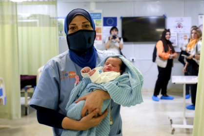 United Nations Population Fund clinics, like this one at Zaatari refugee camp in Jordan, will be shuttered by current budget cuts - Khalil MAZRAAWI (AFP) United Nations Population Fund clinics, like this one at Zaatari refugee camp in Jordan, will be shuttered by current budget cuts - Khalil MAZRAAWI (AFP)