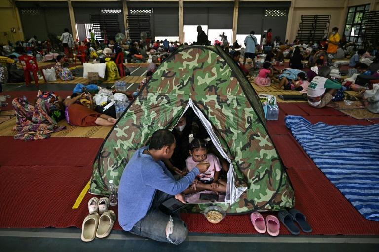 Thailand says over 100,000 civilians flee clashes with Cambodia