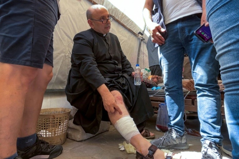 Israel PM voices regret after three killed at Catholic church in Gaza