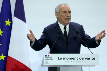 France's Prime Minister Francois Bayrou said France had become addicted to public spending - Thomas SAMSON (AFP) France's Prime Minister Francois Bayrou said France had become addicted to public spending - Thomas SAMSON (AFP)