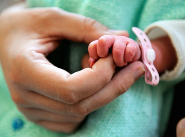 A new IVF technique using DNA from three people successfully reduced the risk that eight babies inherited genetic diseases from their mothers - PHILIPPE HUGUEN (AFP)