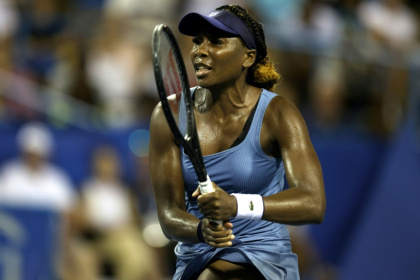 Venus Williams made her return to competitive tennis after a 16-month hiatus with a women's doubles victory at the WTA and ATP DC Open - Rob Carr (AFP) Venus Williams made her return to competitive tennis after a 16-month hiatus with a women's doubles victory at the WTA and ATP DC Open - Rob Carr (AFP)