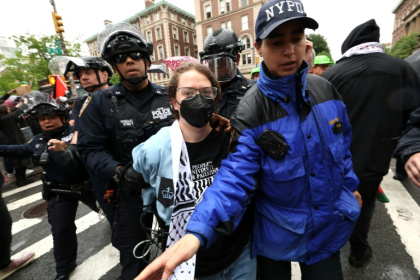 Columbia University agreed to pay $200 million to end its feud with the federal government over pro-Palestinian student protests - TIMOTHY A. CLARY (AFP) Columbia University agreed to pay $200 million to end its feud with the federal government over pro-Palestinian student protests - TIMOTHY A. CLARY (AFP)