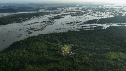 Brazil recognizes the existence of indigenous peoples living in voluntary isolation in Ituna/Itata, a territory in the Brazilian Amazon the size of Sao Paulo, near the village of Ita’aka, seen here - Carlos FABAL (AFP) Brazil recognizes the existence of indigenous peoples living in voluntary isolation in Ituna/Itata, a territory in the Brazilian Amazon the size of Sao Paulo, near the village of Ita’aka, seen here - Carlos FABAL (AFP)