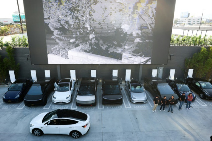 Electric vehicle maker Tesla reported a drop in profits for the second quarter of 2025, down 16 percent from the same period the previous year - Patrick T. Fallon (AFP) Electric vehicle maker Tesla reported a drop in profits for the second quarter of 2025, down 16 percent from the same period the previous year - Patrick T. Fallon (AFP)