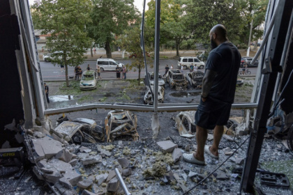 Russia's invasion has ravaged swathes of eastern and southern Ukraine - Oleksandr GIMANOV (AFP) Russia's invasion has ravaged swathes of eastern and southern Ukraine - Oleksandr GIMANOV (AFP)