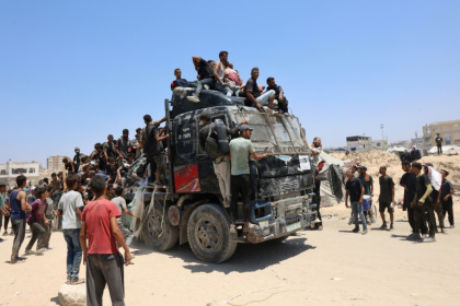 Some aid is getting in to Gaza but not enough to stave off chronic shortages of food and other essentials - Omar AL-QATTAA (AFP) Some aid is getting in to Gaza but not enough to stave off chronic shortages of food and other essentials - Omar AL-QATTAA (AFP)