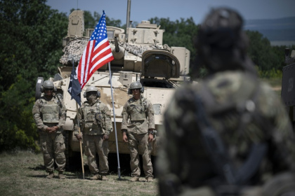 The United States is conducting a review of its military deployments worldwide - Nikolay DOYCHINOV (AFP) The United States is conducting a review of its military deployments worldwide - Nikolay DOYCHINOV (AFP)