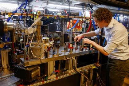 Quantum mechanics have led to the development of vast amounts of tech, such as lasers or transistors used phones - Ludovic MARIN (AFP) Quantum mechanics have led to the development of vast amounts of tech, such as lasers or transistors used phones - Ludovic MARIN (AFP)