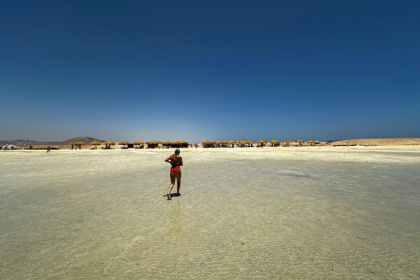 Ras Hankorab sits inside Wadi al-Gemal National Park, declared a protected area in 2003 - Khaled DESOUKI (AFP)