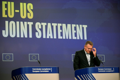 EU trade chief Maros Sefcovic said the bloc got 'the most favourable trade deal the US has extended to any partner' - Nicolas TUCAT (AFP) EU trade chief Maros Sefcovic said the bloc got 'the most favourable trade deal the US has extended to any partner' - Nicolas TUCAT (AFP)